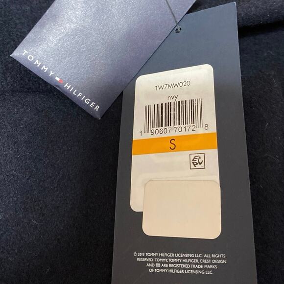 NEW Tommy Hilfiger Women’s Blue US Air Force Military Trench Coat Jacket Size S - Picture 9 of 10